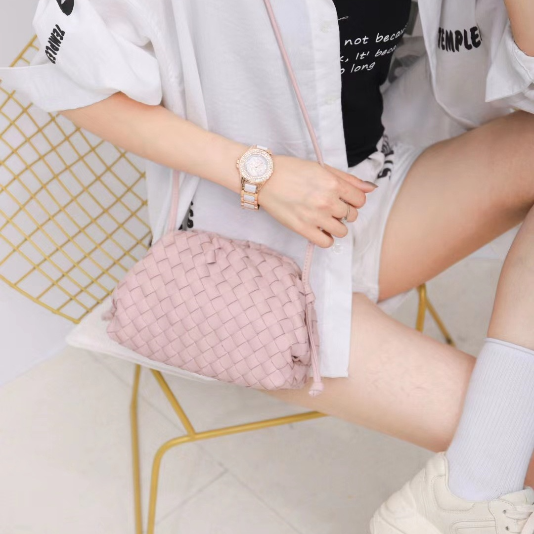 LAETITIA WOVEN CLOUD MINI BAG
