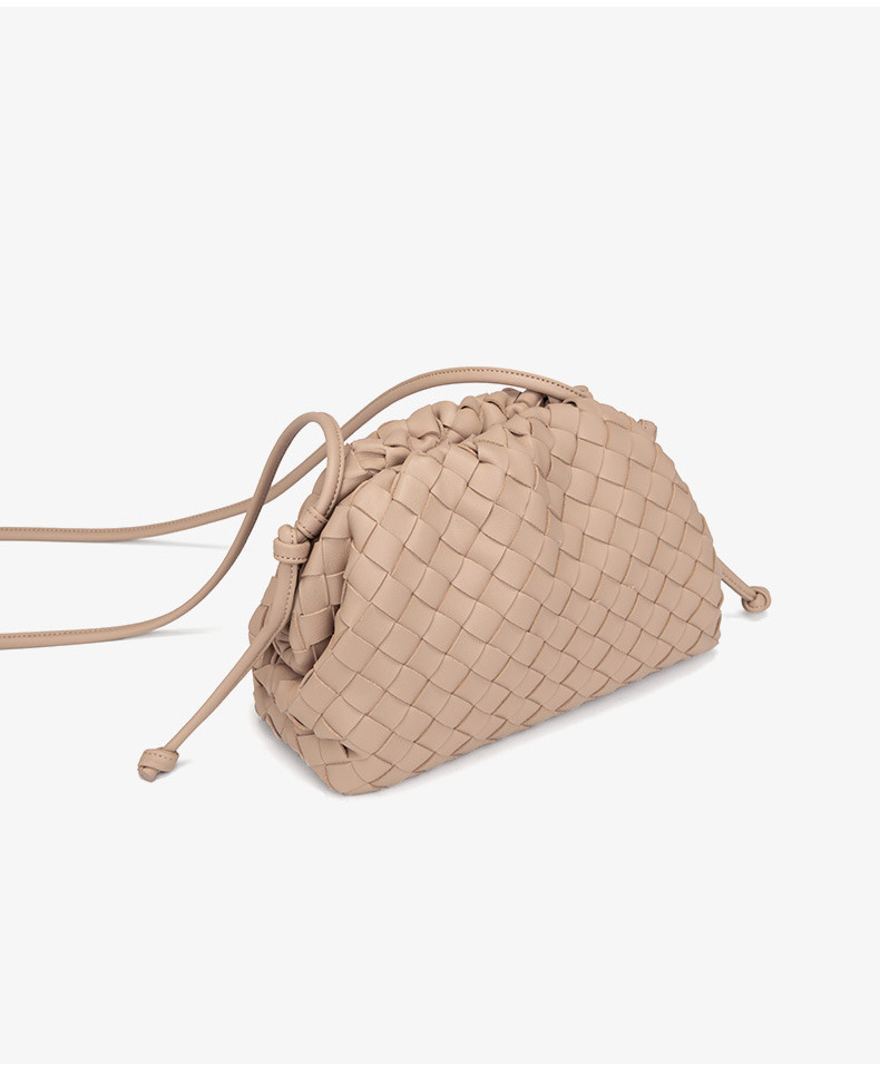 LAETITIA WOVEN CLOUD MINI BAG