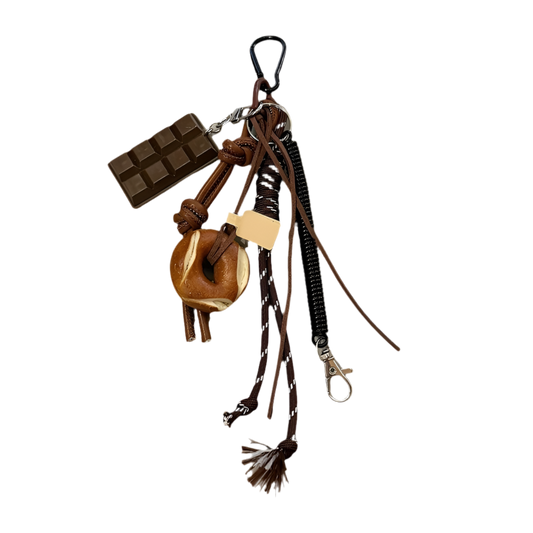 BAGEL BAG CHARM