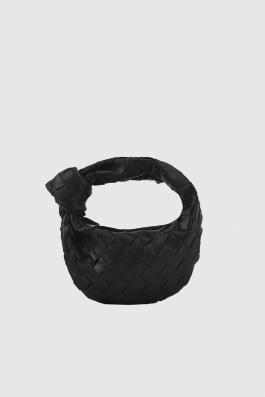 KNOTTED WOVEN CLOUD BAG