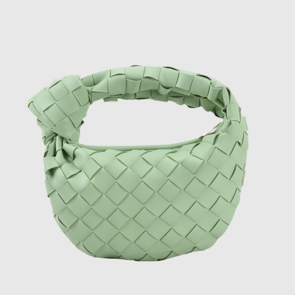 KNOTTED WOVEN CLOUD BAG