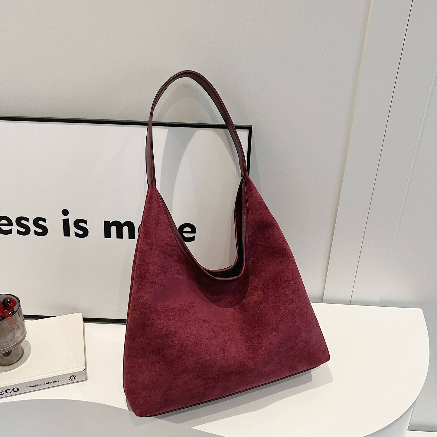 SUEDE - THE DAILY LEATHER TOTE