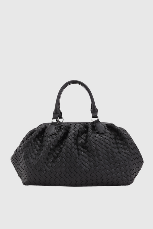 BELLORA WOVEN BOWLER BAG