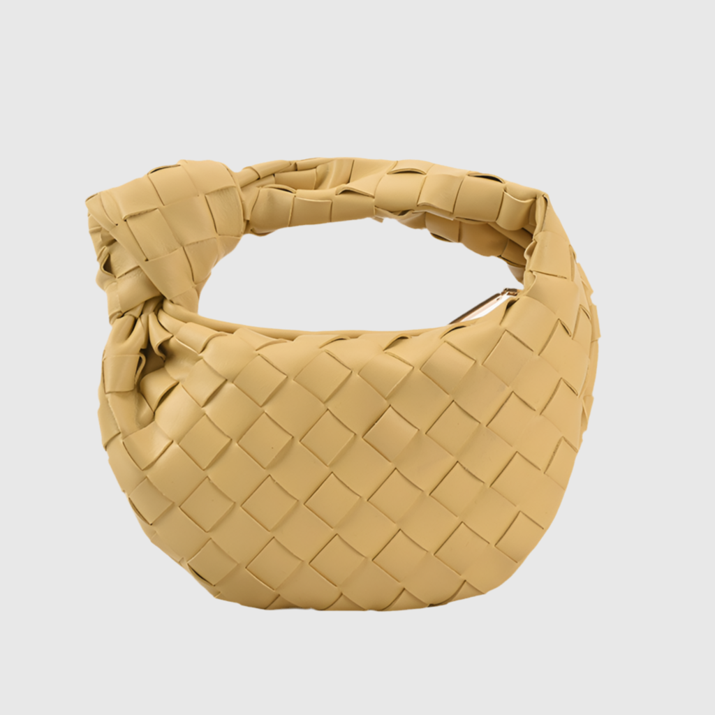 KNOTTED WOVEN CLOUD BAG