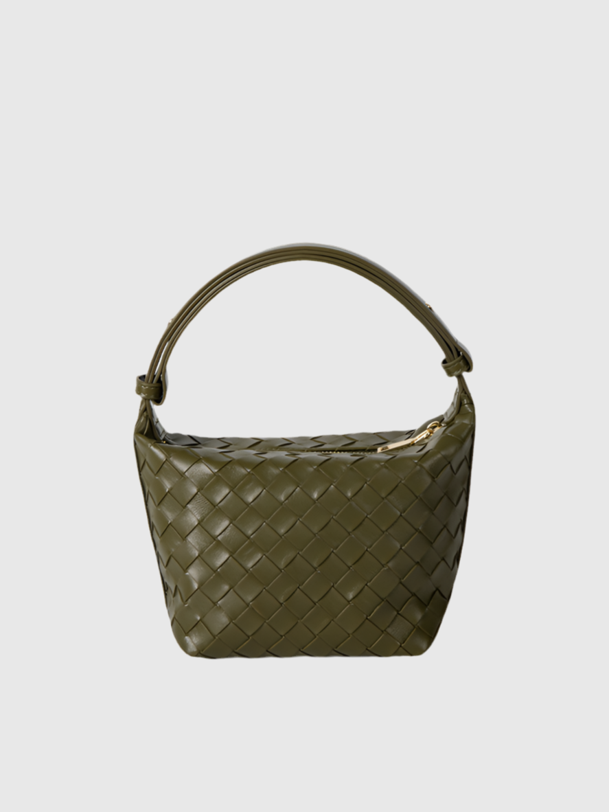 KIM WOVEN MINI HANDBAG