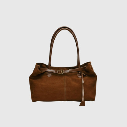 MILA - THE LONG SUEDE BAG