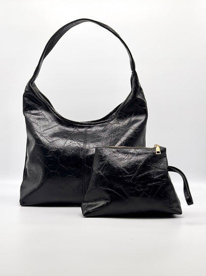 Aurora - The Scarlett Distressed Leather Tote