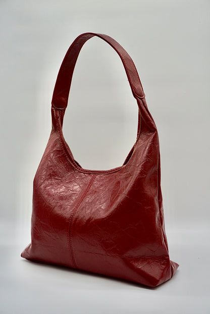 Aurora - The Scarlett Distressed Leather Tote