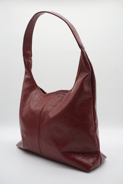 Aurora - The Scarlett Distressed Leather Tote