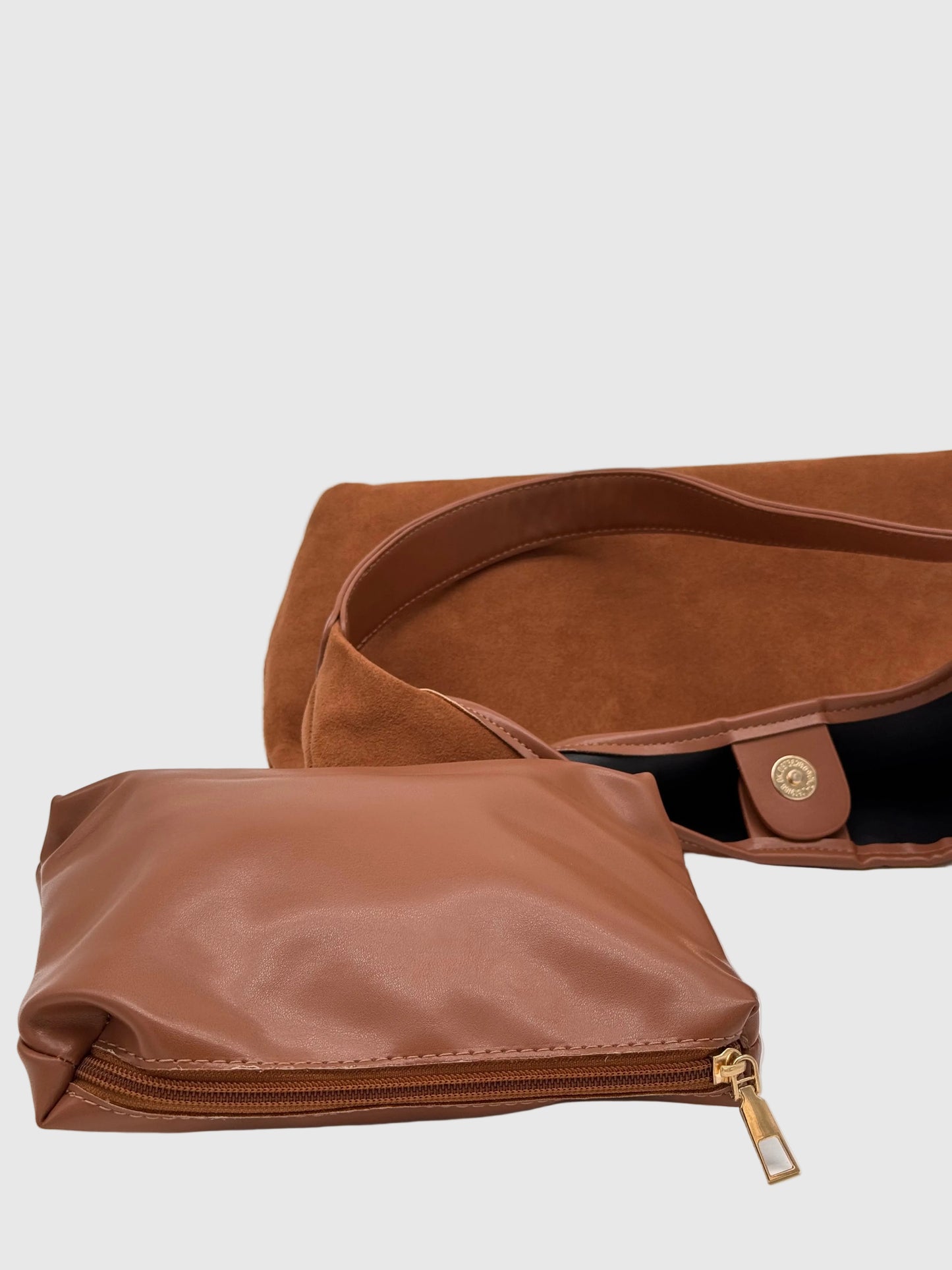 SUEDE - THE DAILY LEATHER TOTE