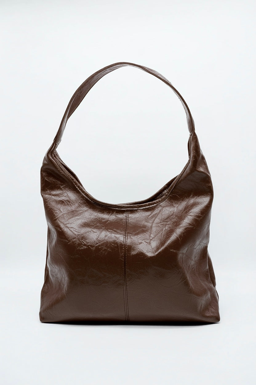 AURORA - THE SCARLETT DISTRESSED LEATHER TOTE